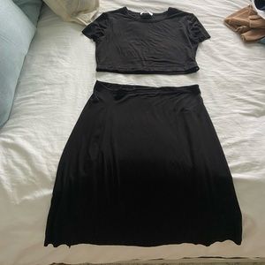 Bailey 44 - skirt and top set. Never worn but no tags. Size medium.